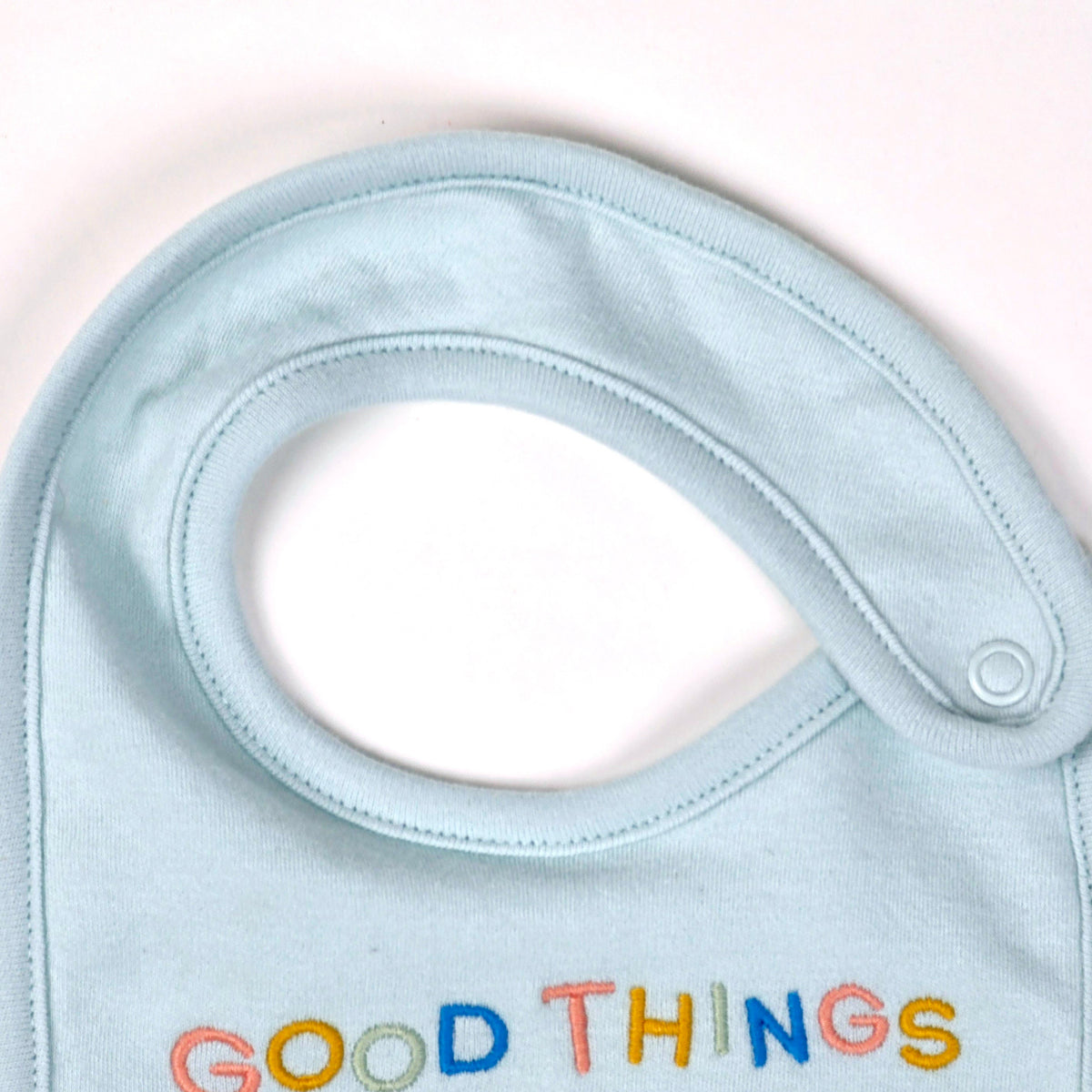 Light Blue Baby Bibs