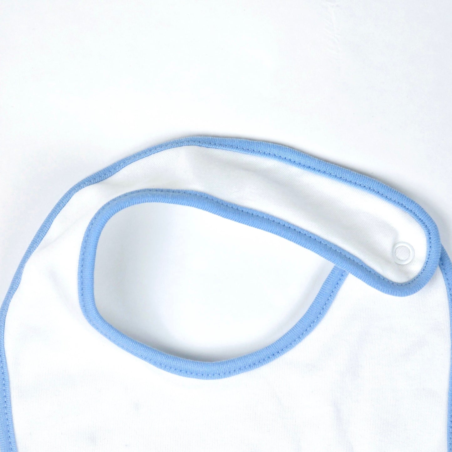 Blue Border With Dolphine Baby Bibs