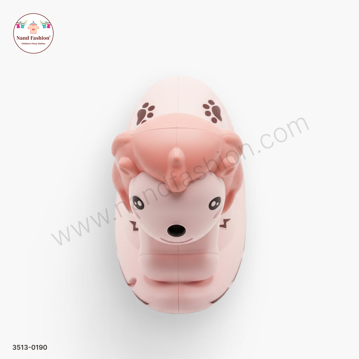 Cute Pink Lion Shape Pull Back Car Toy for Kids