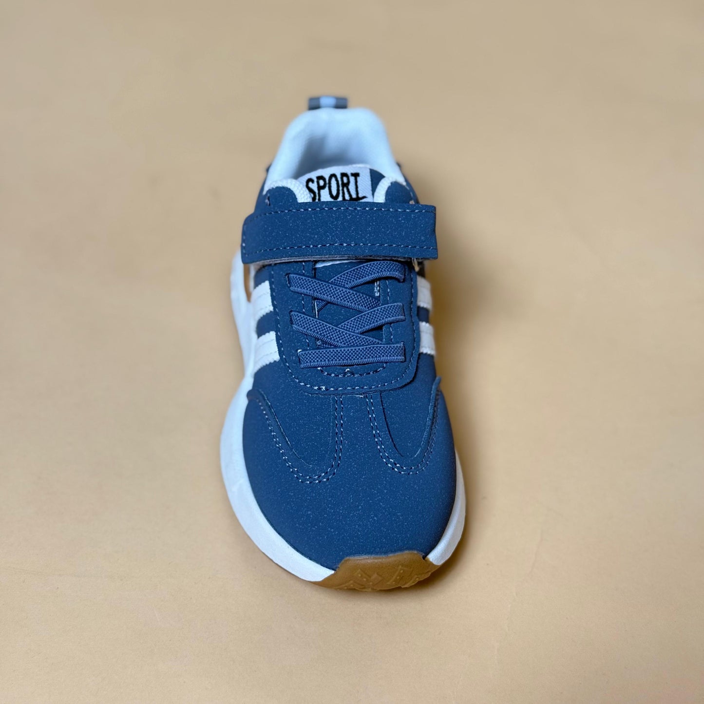 classic blue kids sports sneaker