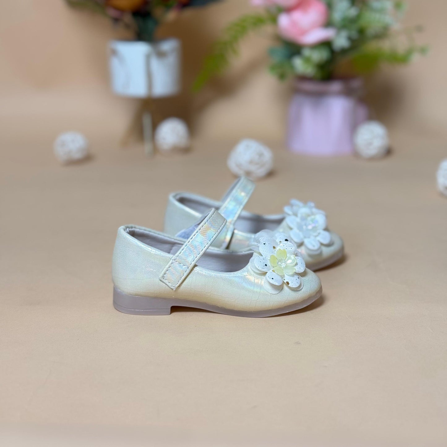 Baby Girl Pink Floral Mojadi