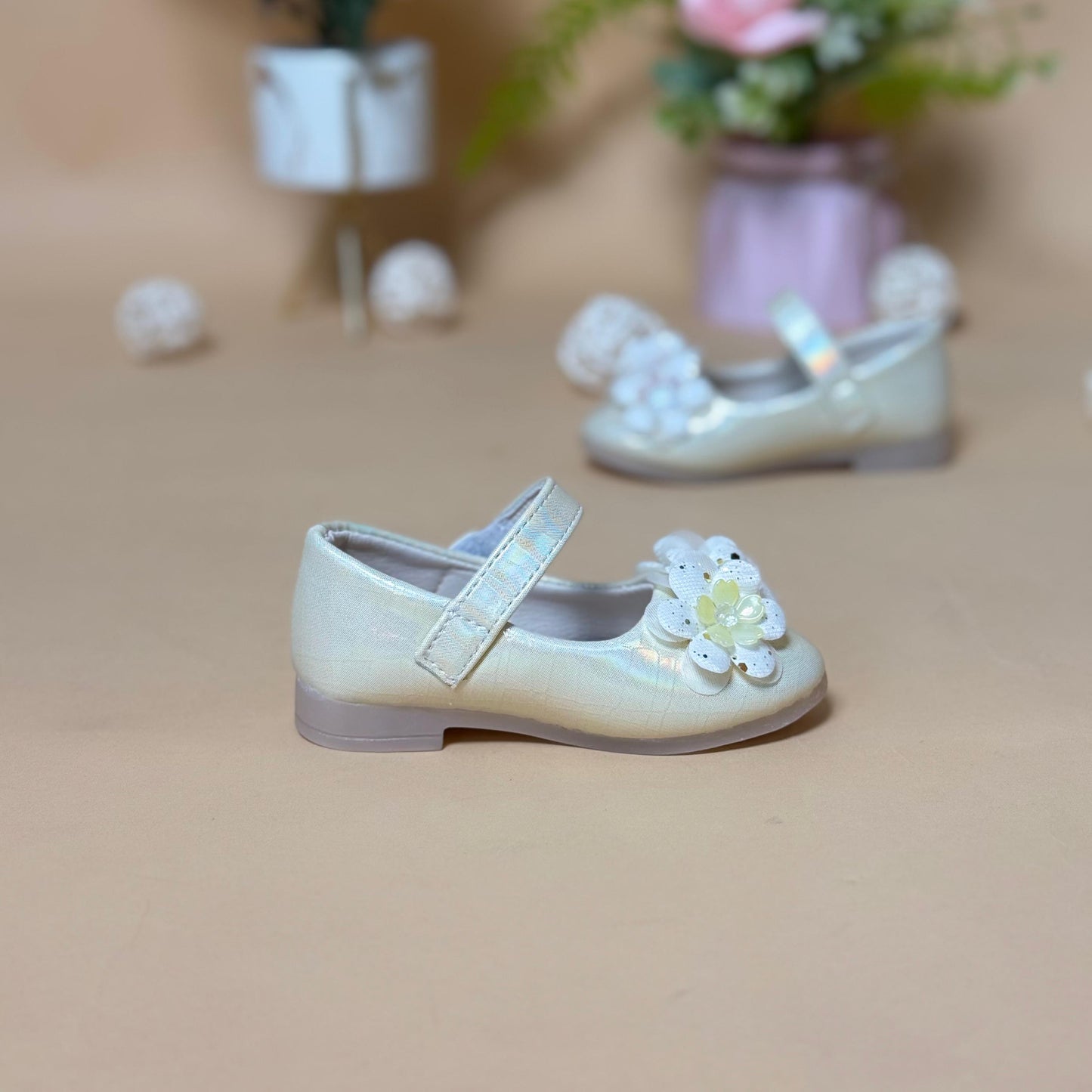 Baby Girl Pink Floral Mojadi
