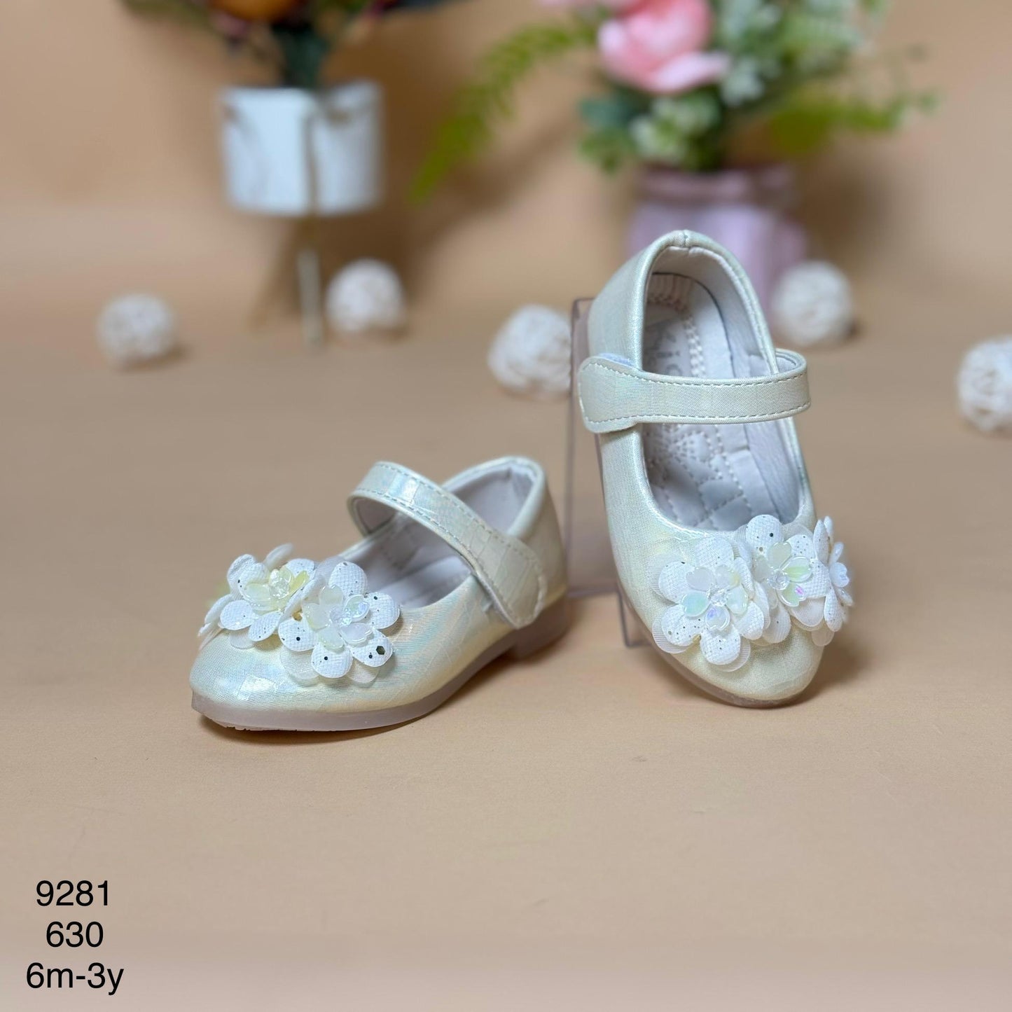 Baby Girl Pink Floral Mojadi