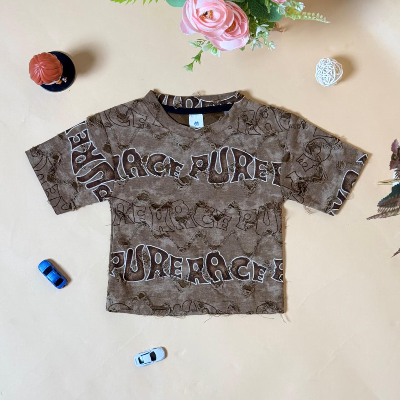 Trendy Printed Half Sleeve T-Shirt