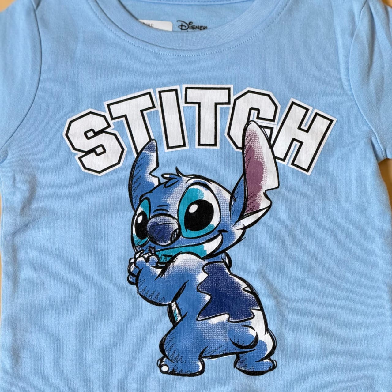 Disney Print Blue T-Shirt