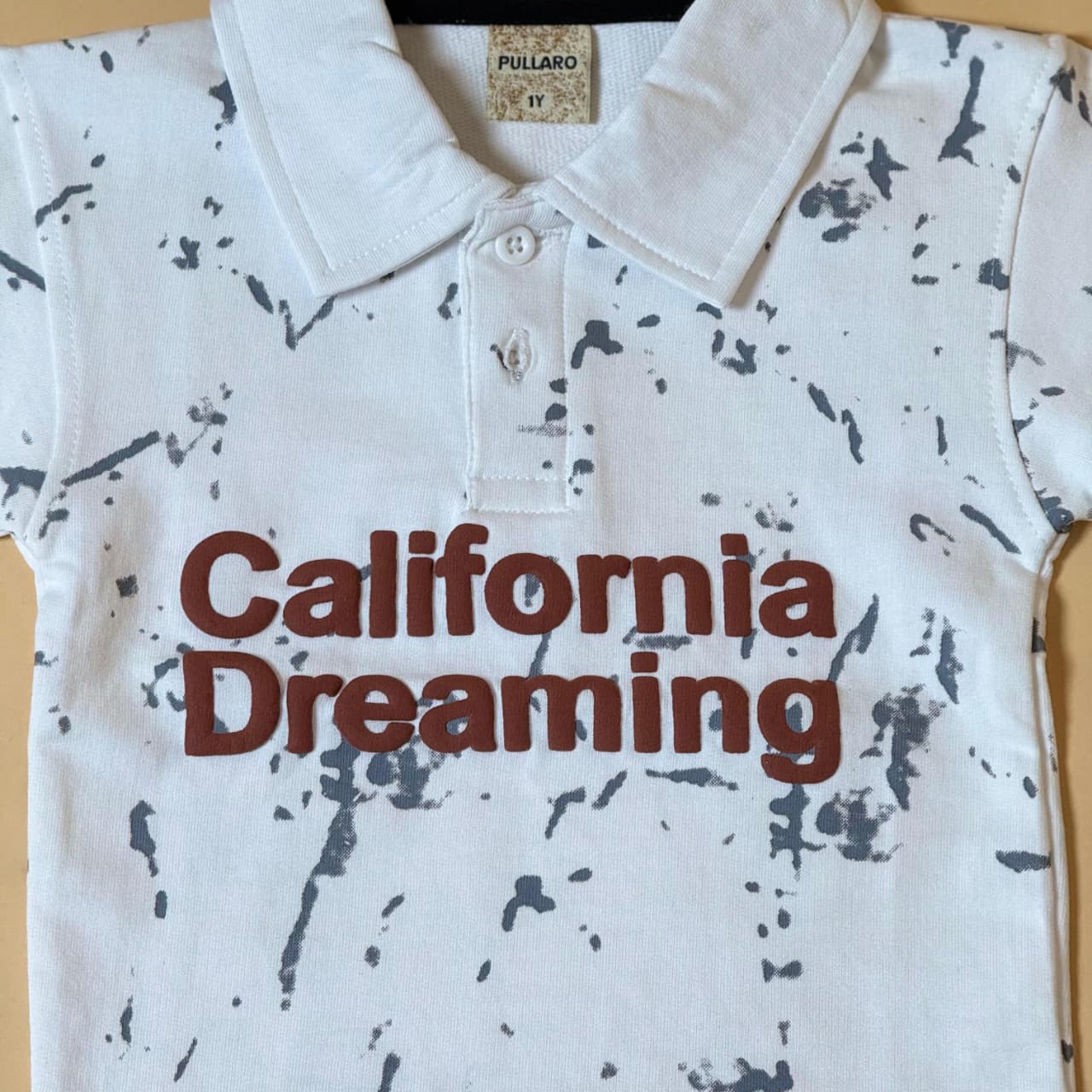 California Dreaming Printed Kids Polo T-shirt