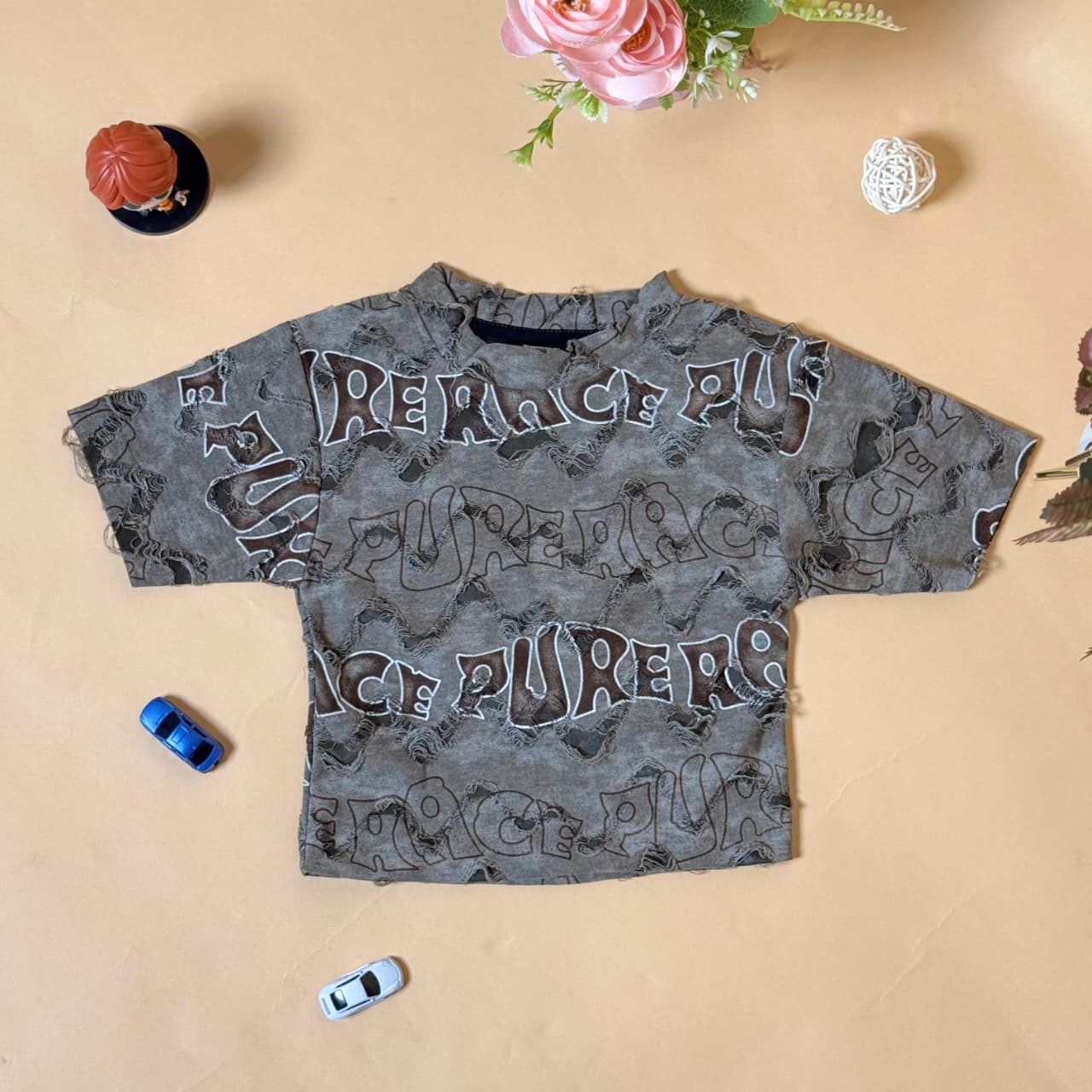 Trendy Printed Half Sleeve T-Shirt
