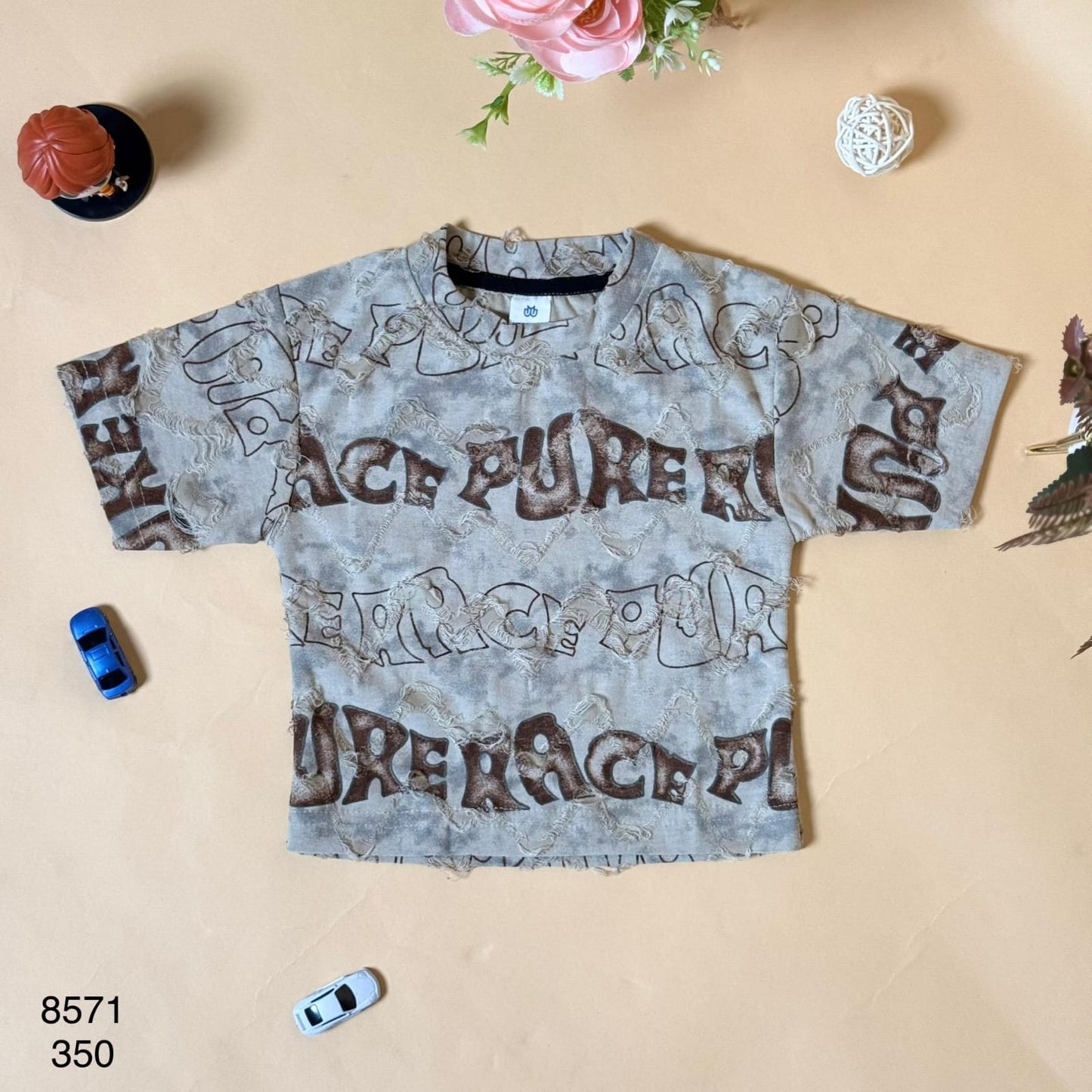 Trendy Printed Half Sleeve T-Shirt