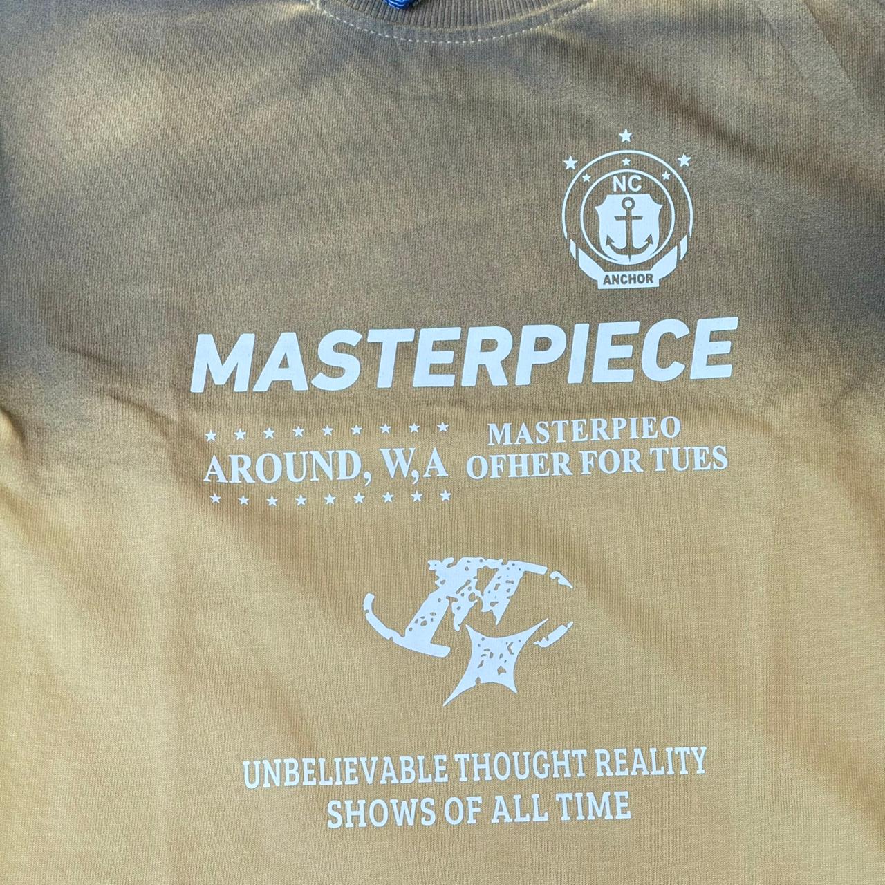 Drop Shoulder Masterpiece” T-Shirt