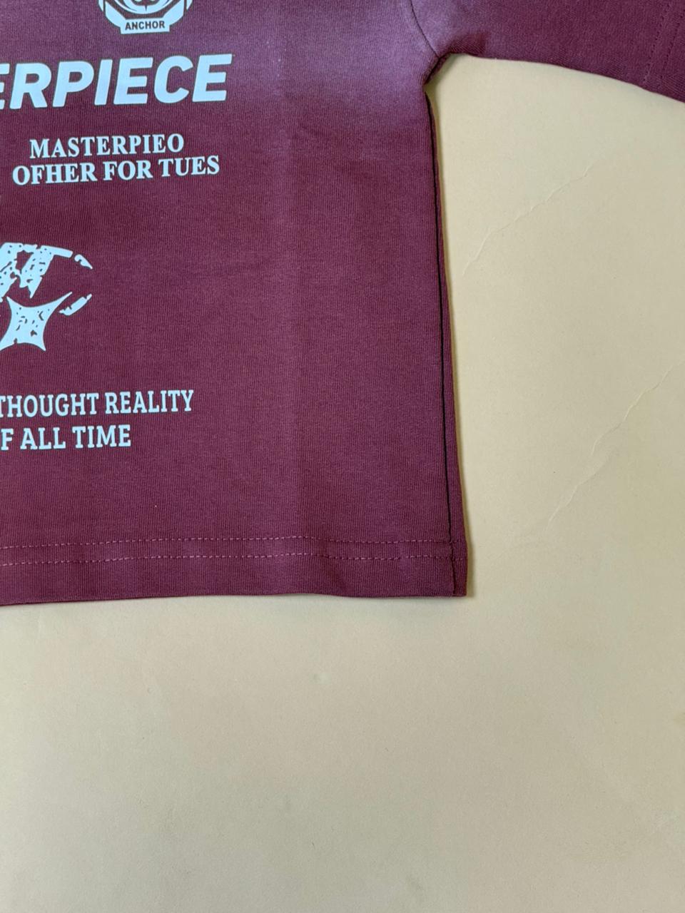 Drop Shoulder Masterpiece” T-Shirt