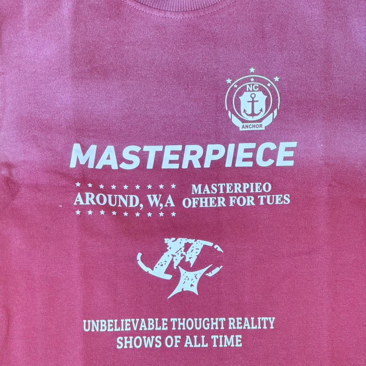 Drop Shoulder Masterpiece” T-Shirt