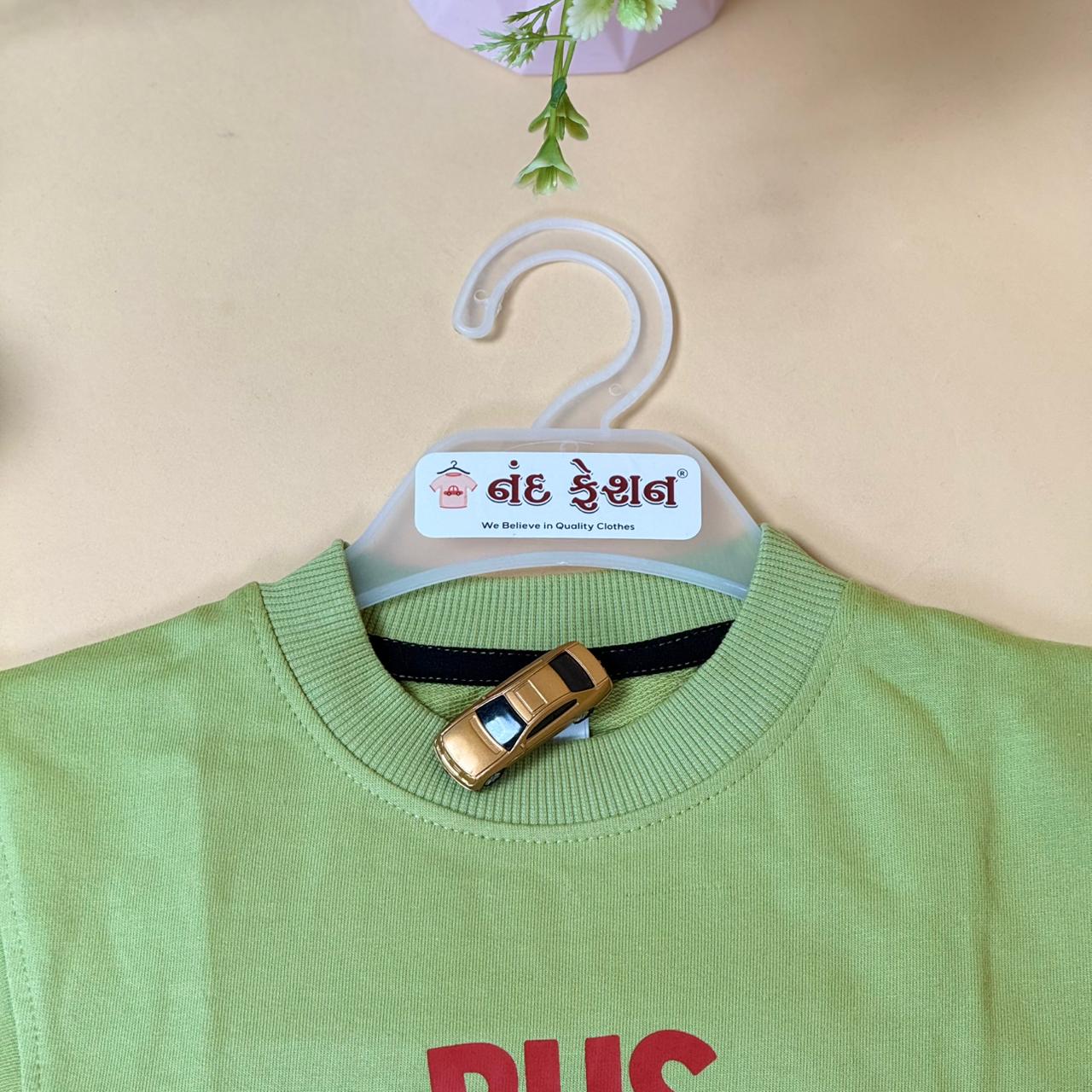 Drop Shoulder “Bus Junkies” T-Shirt