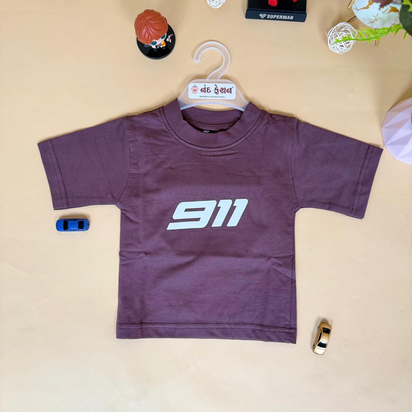 Drop Shoulder"911 Minimal" T-Shirt
