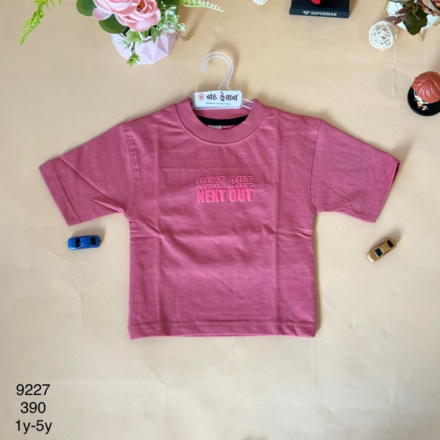 Drop Shoulder"Next Out Astronaut"T-Shirt