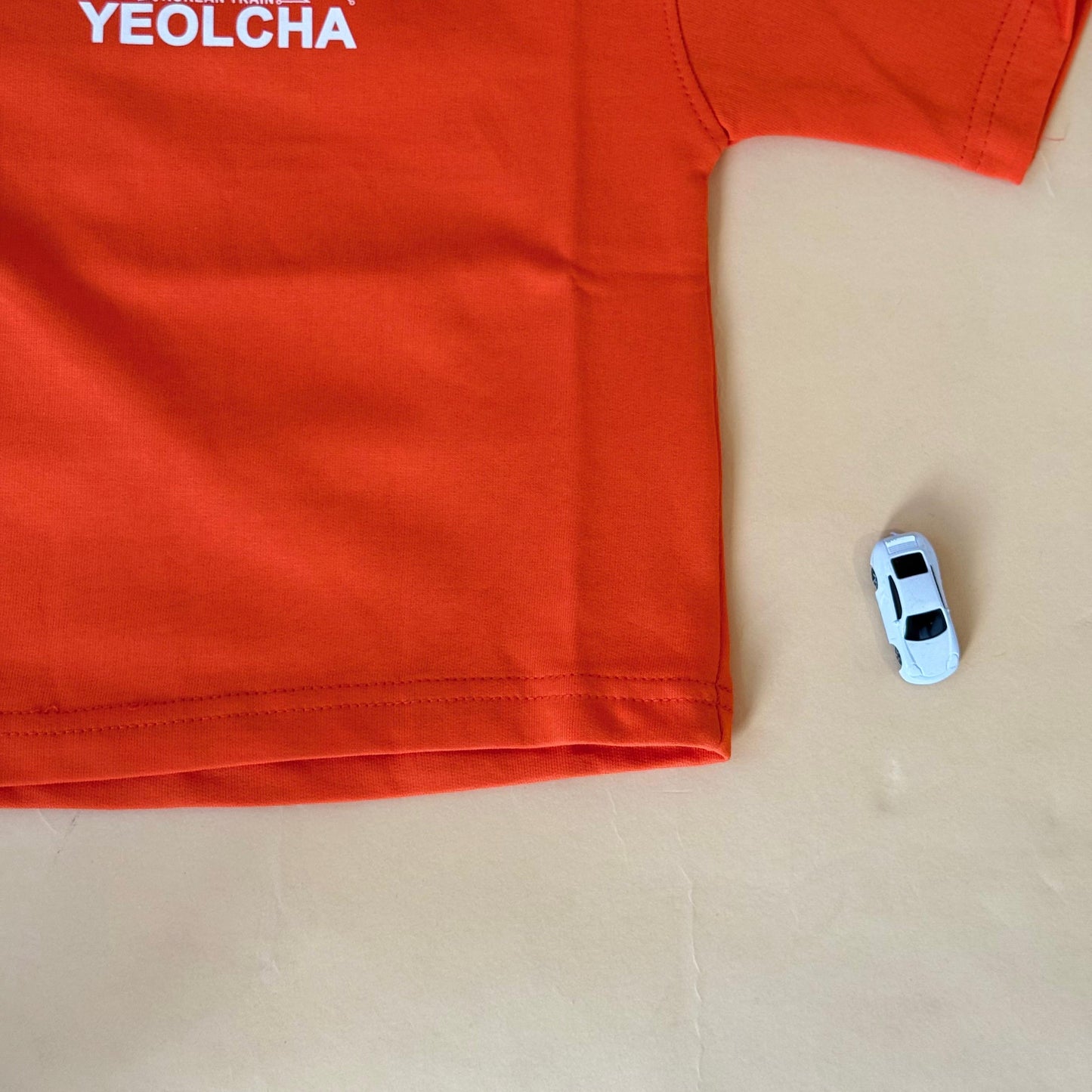 Drop Shoulder"Yeolcha Korean Train"T-Shirt