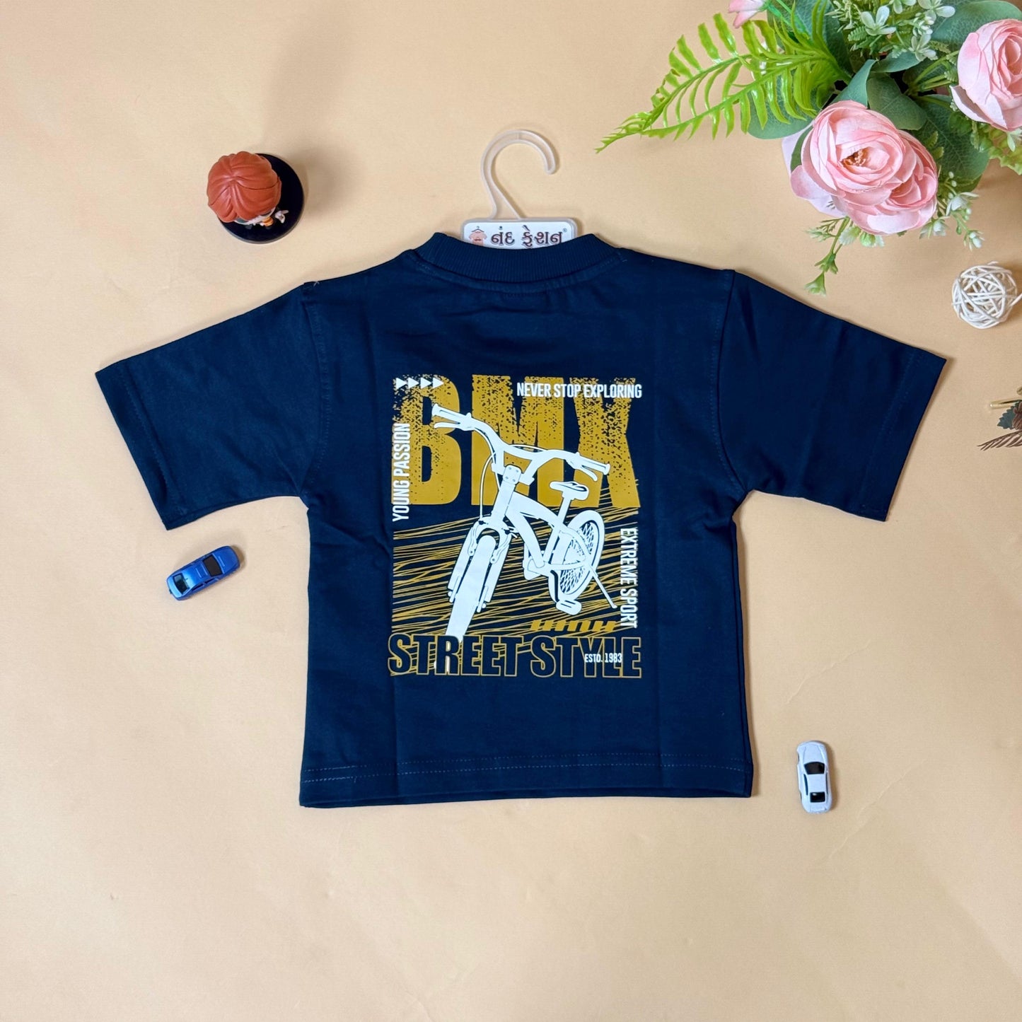 Drop Shoulder"BMX Street Style"T-Shirt