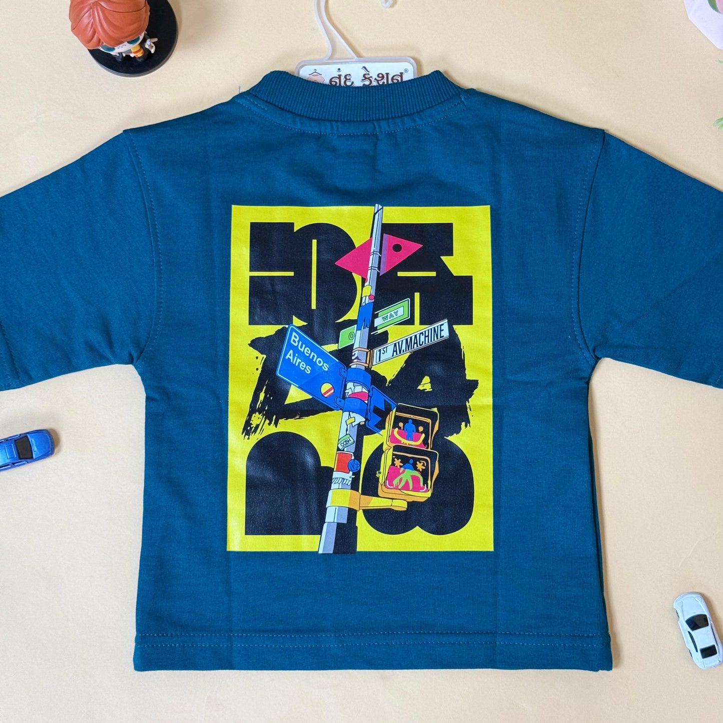 Drop Shoulder "Street Sign" T-Shirt