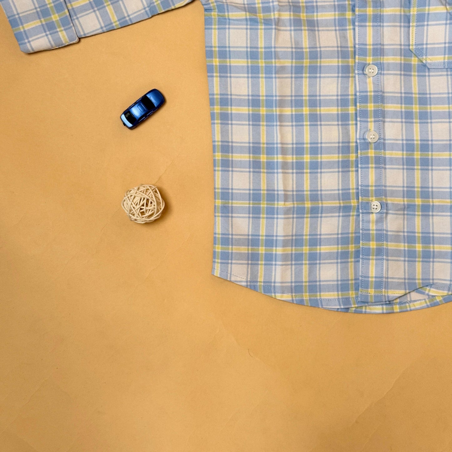 Classic Checkered Kids Shirt