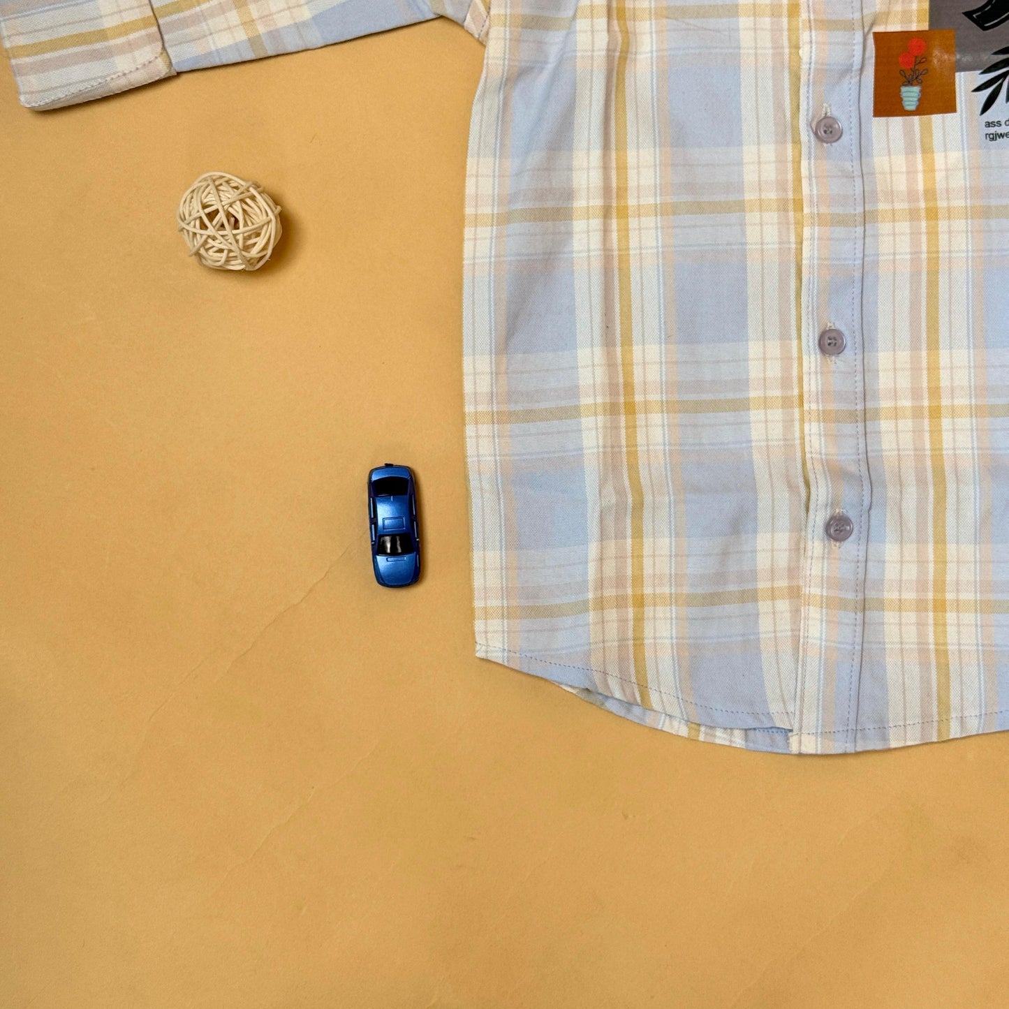 Classic Checkered Kids Shirt