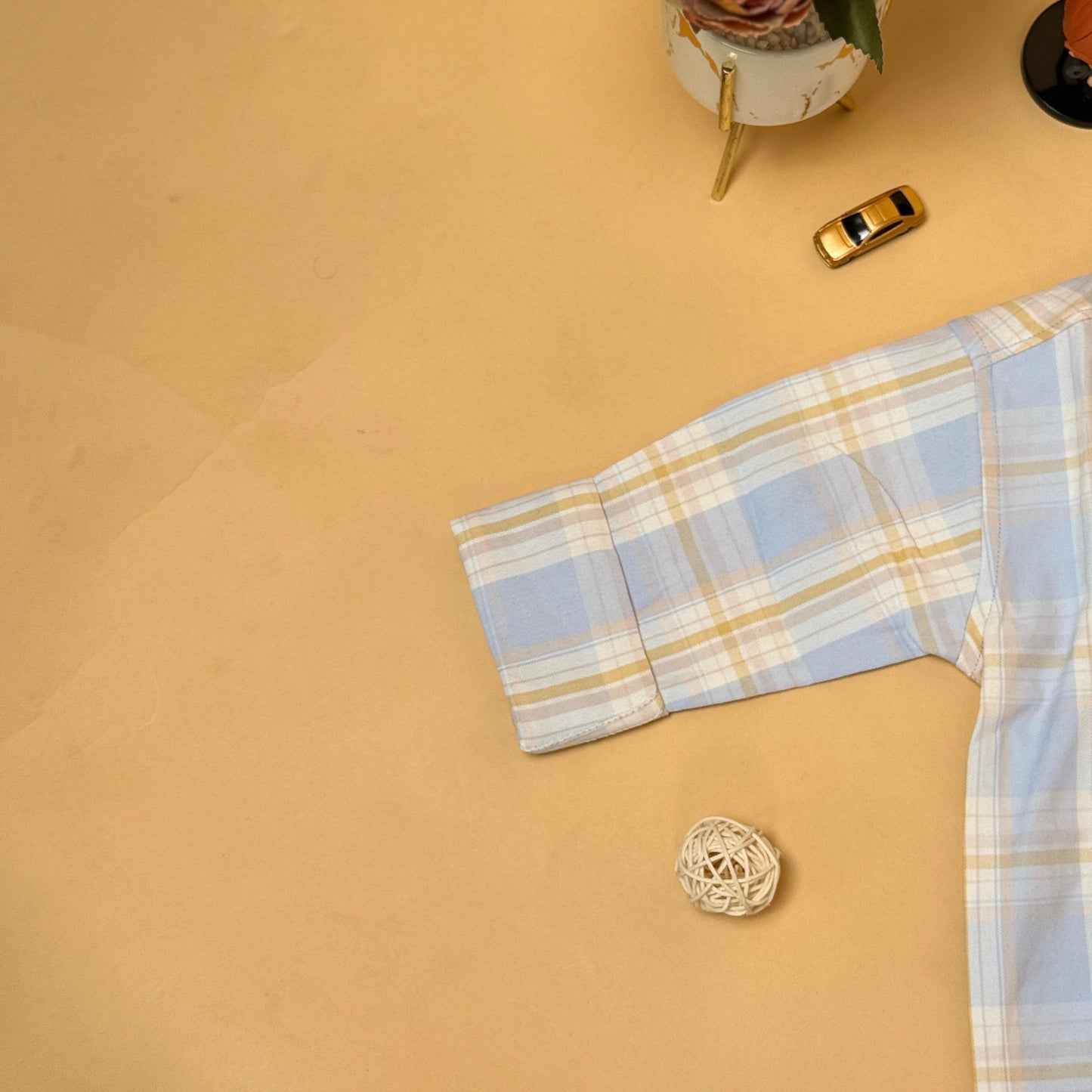 Classic Checkered Kids Shirt