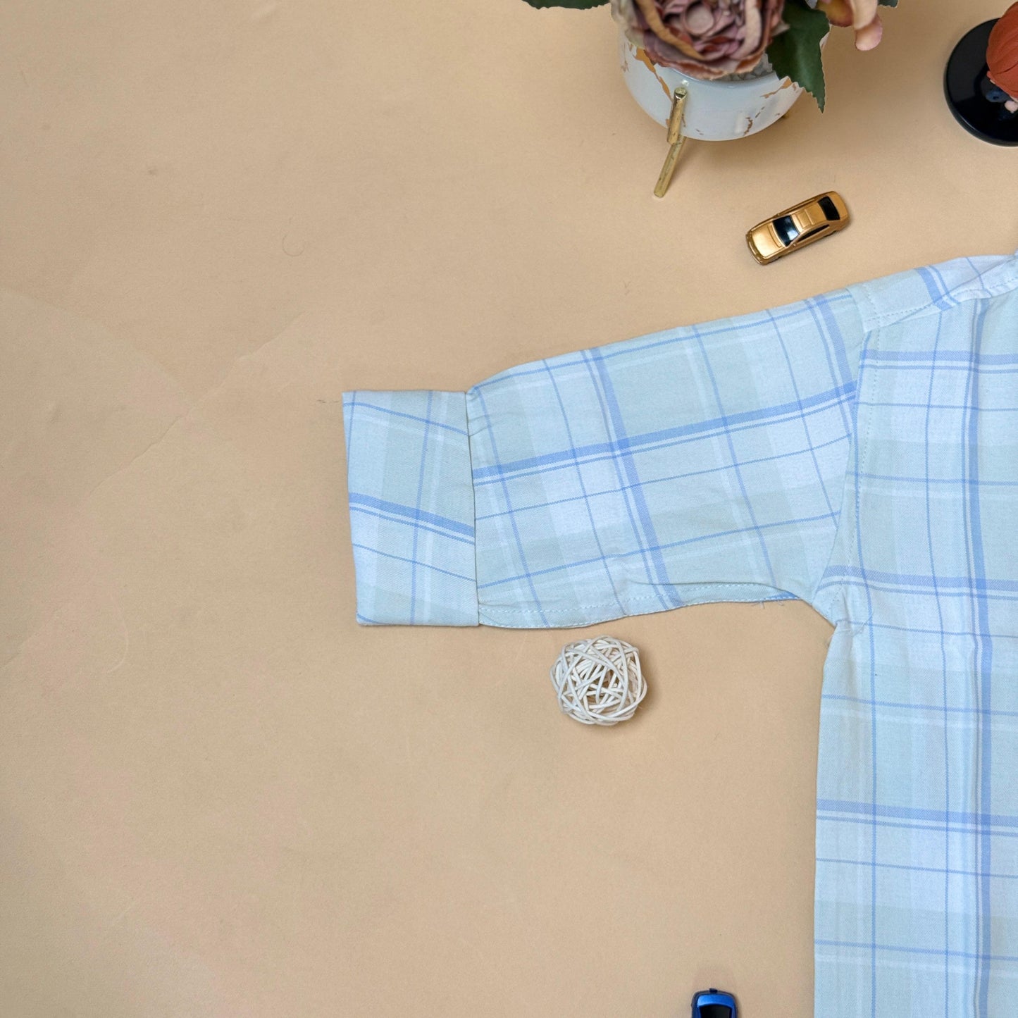 Classic Checkered Kids Shirt
