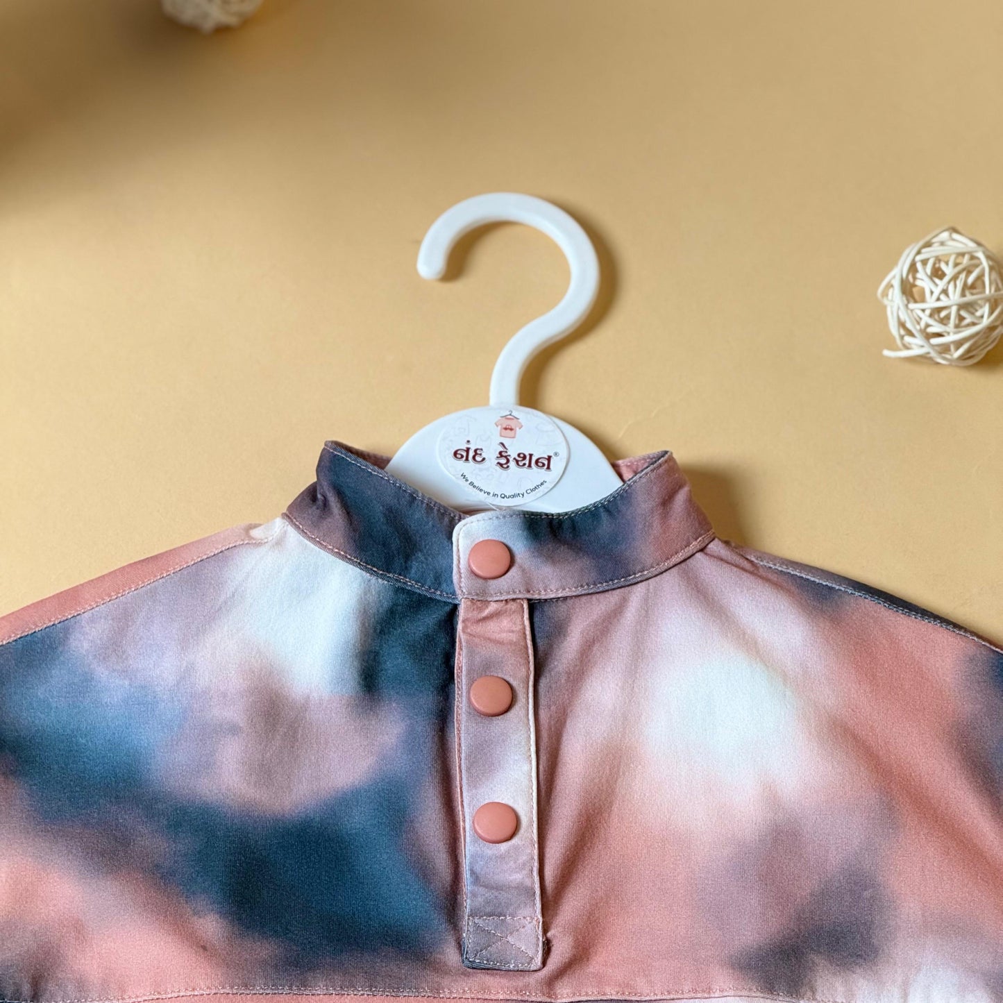 Trendy Tie-Dye Kids Shirt