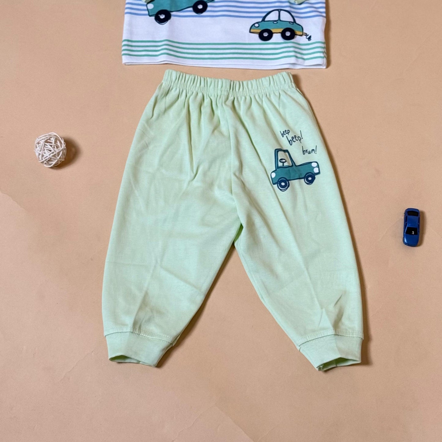 “Beep Beep” Car Print Lenghi Pair