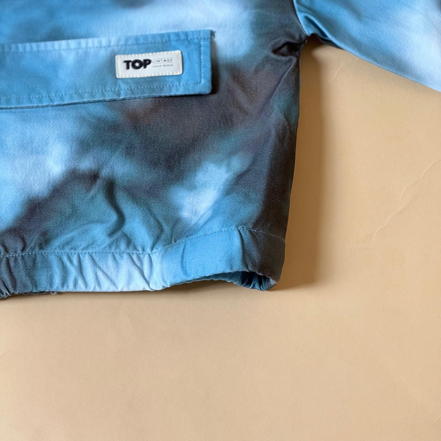 Cool Blue Tie-Dye Kids Shirt