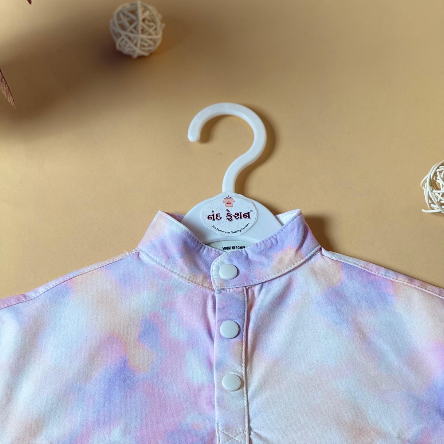 Soft Pastel Tie-Dye Kids Shirt