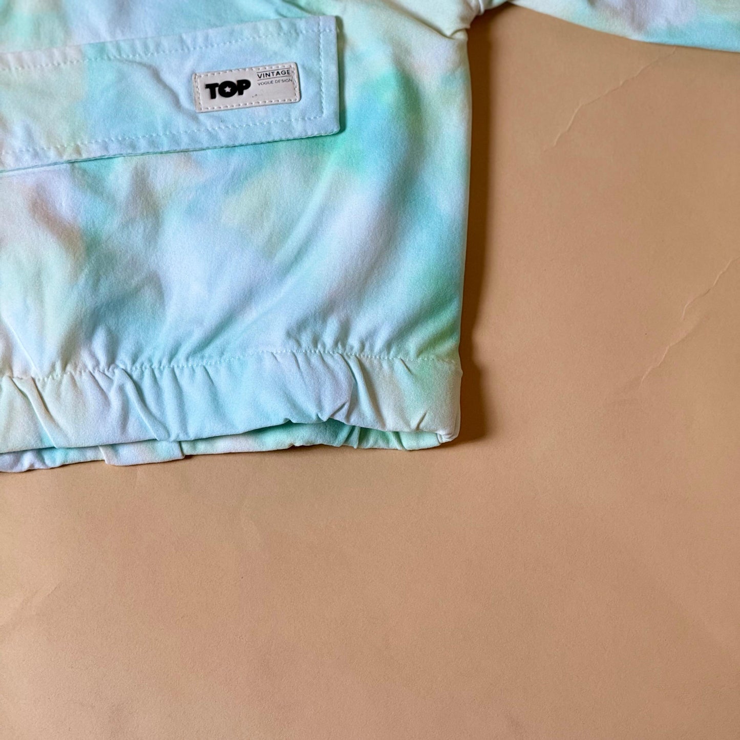 Mint Green Tie-Dye Kids Shirt