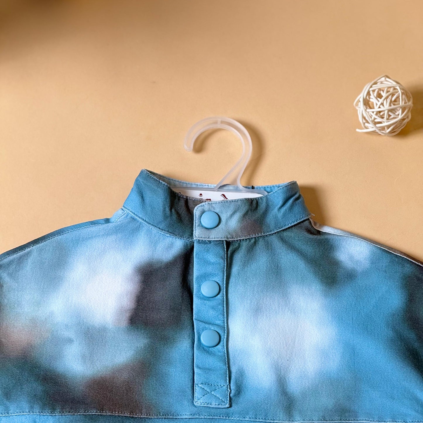 Cool Blue Tie-Dye Kids Shirt