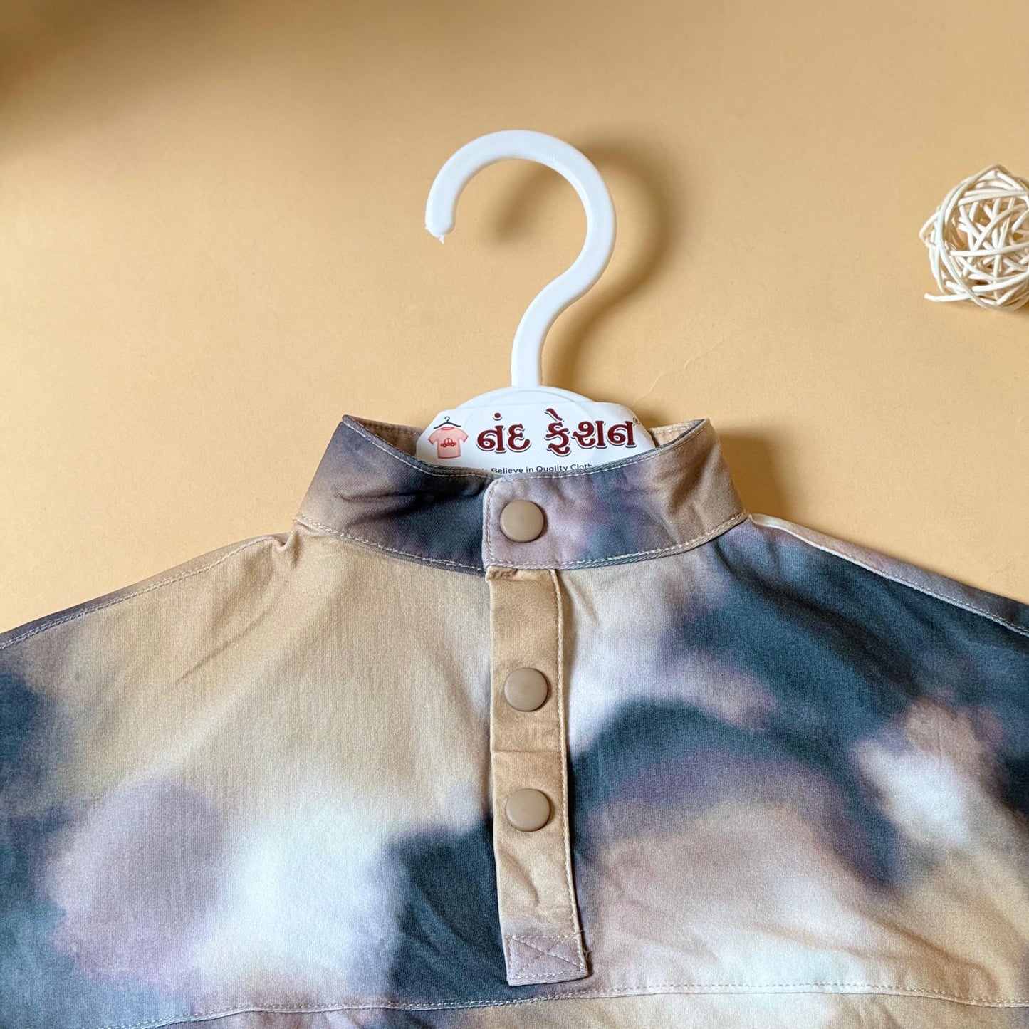 Trendy Tie-Dye Kids Shirt