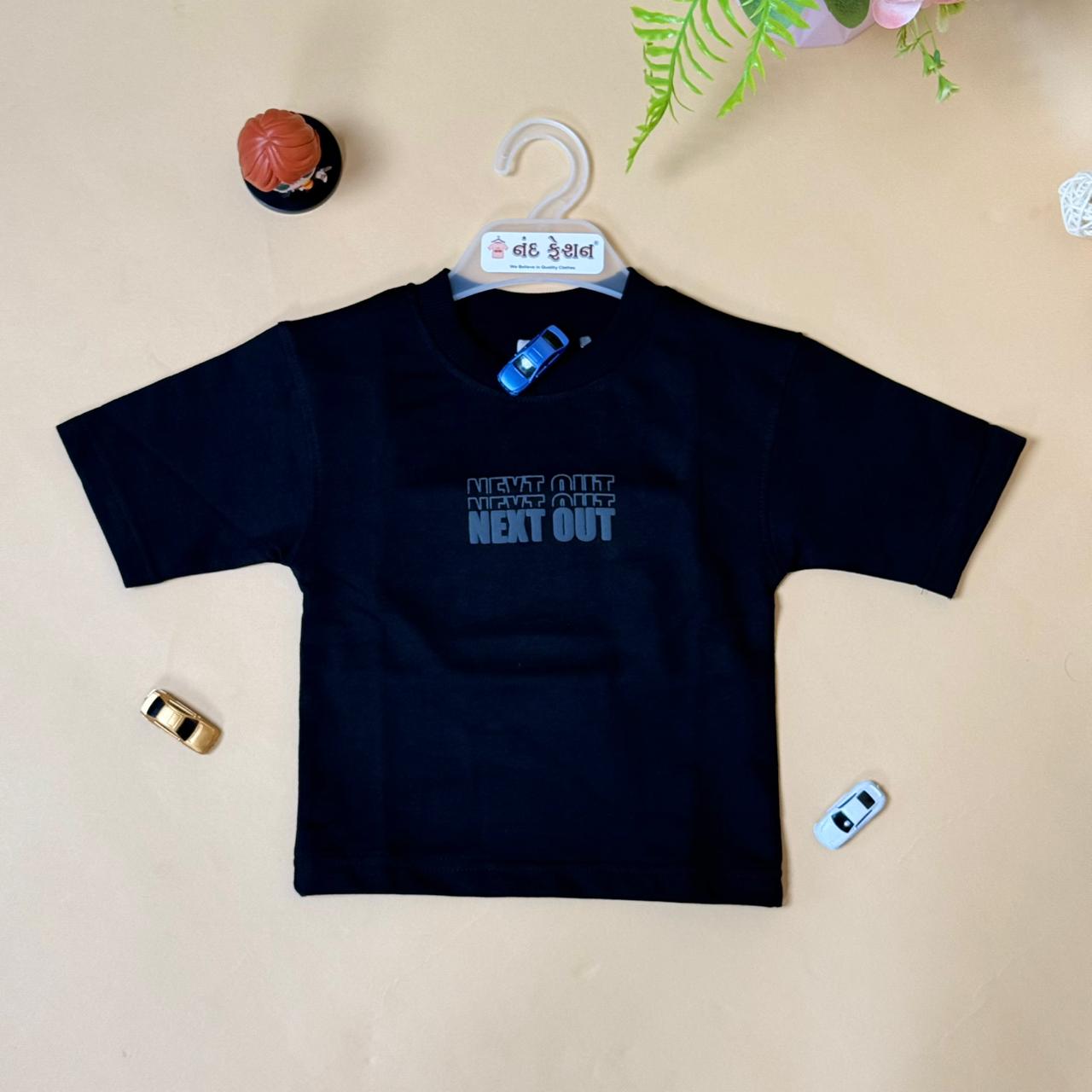 Drop Shoulder"Next Out Astronaut"T-Shirt