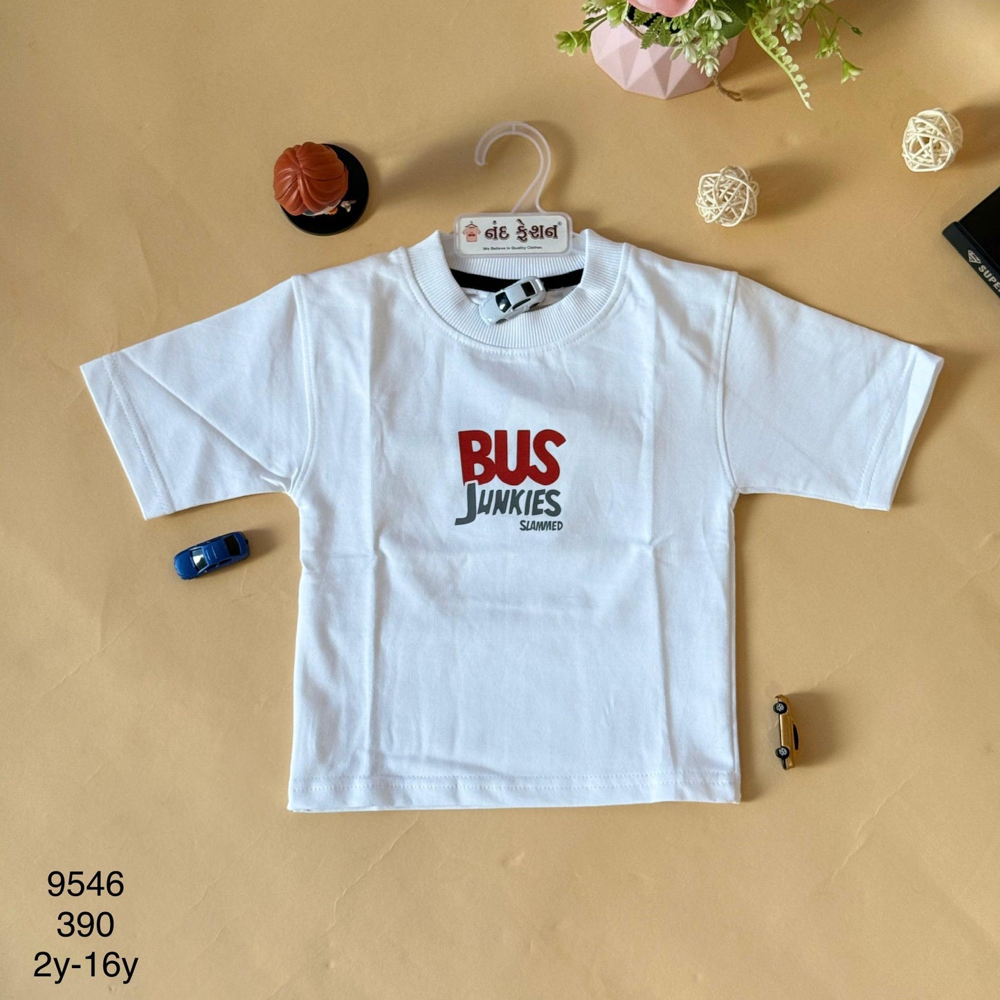 Drop Shoulder “Bus Junkies” T-Shirt