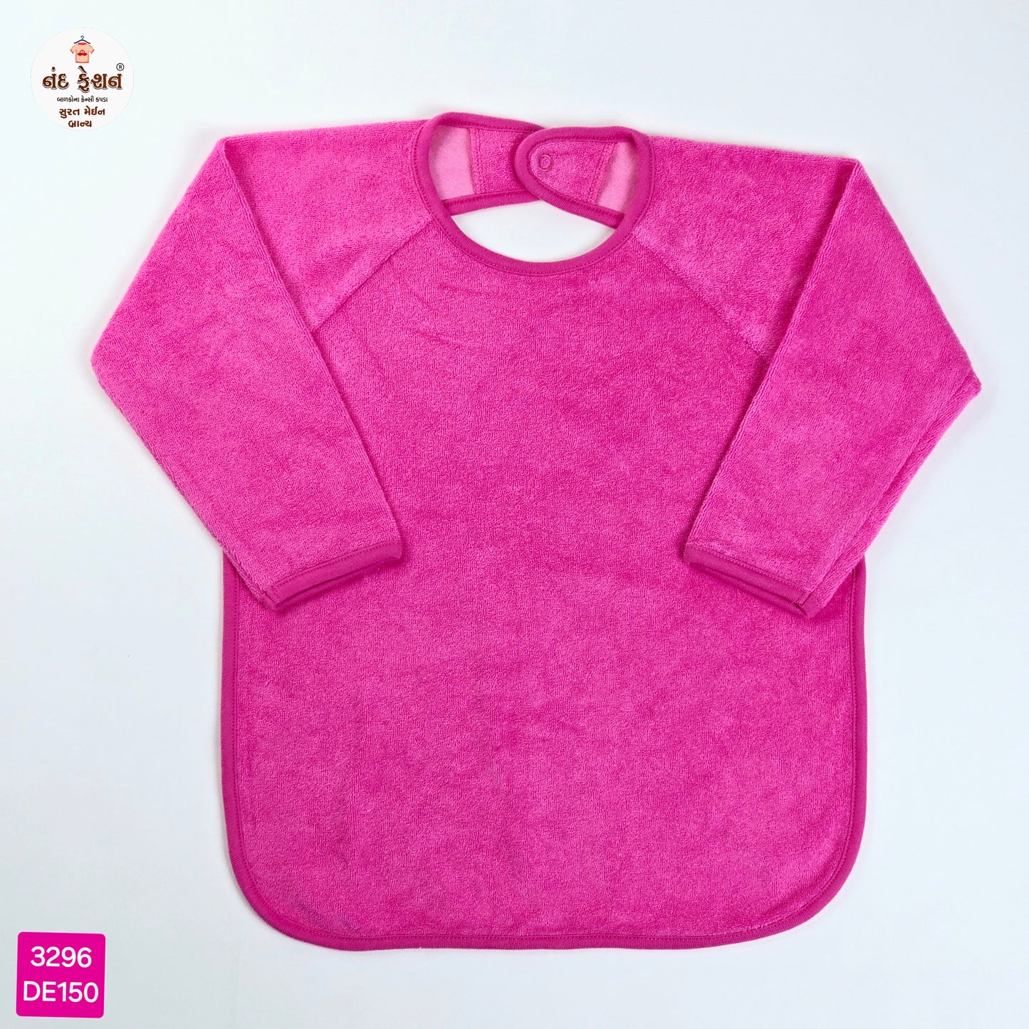 Boys & Girls Causal Bibs In T-shirts Pattern