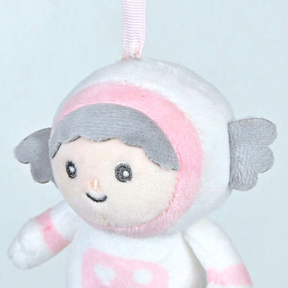 Astronaut Boy & Girl With Wind Bell In Hanging Style