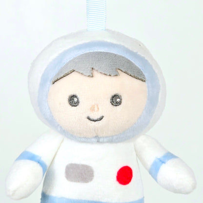 Astronaut Boy & Girl With Wind Bell In Hanging Style