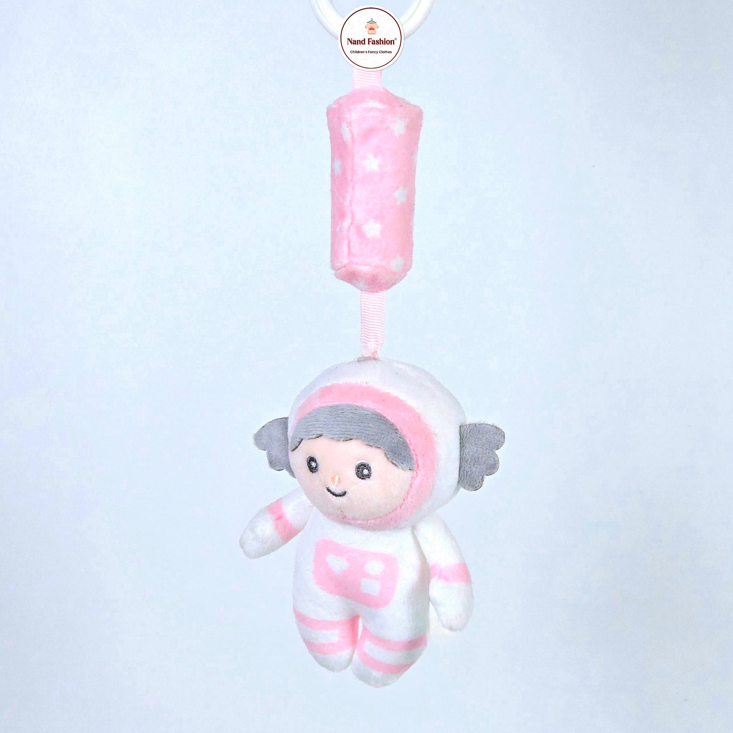Astronaut Boy & Girl With Wind Bell In Hanging Style