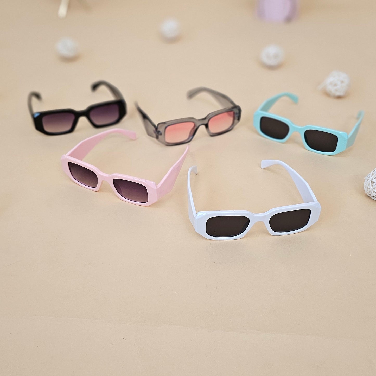 Trendy Rectangle Sunglasses