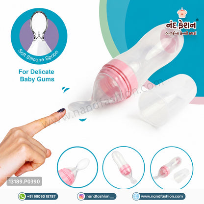 Baby Silicon Feeder Spoon