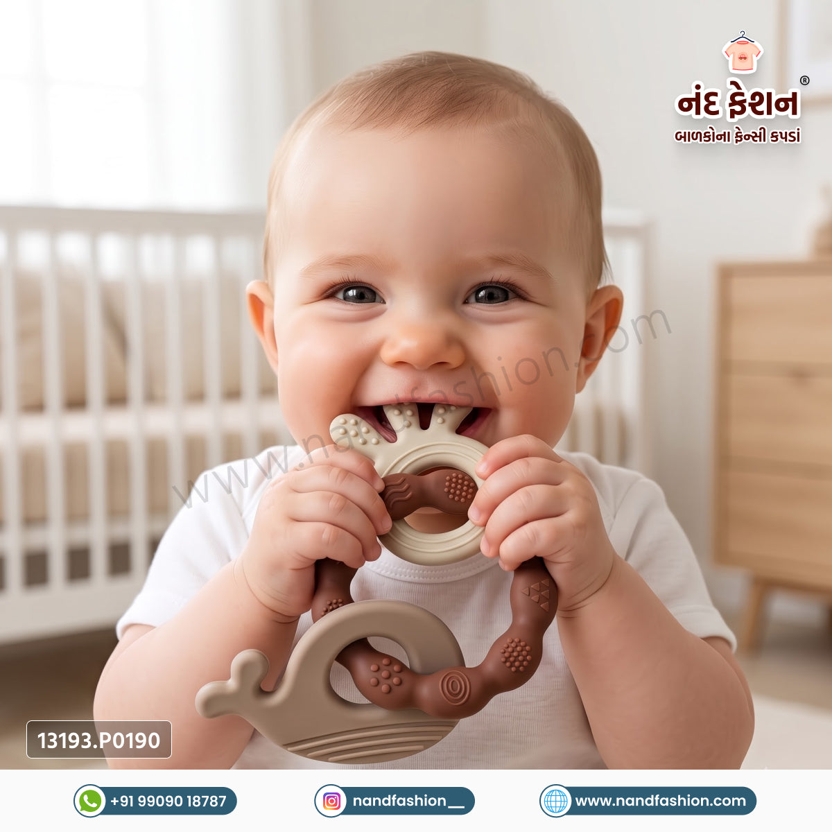 Baby Silicon Teether