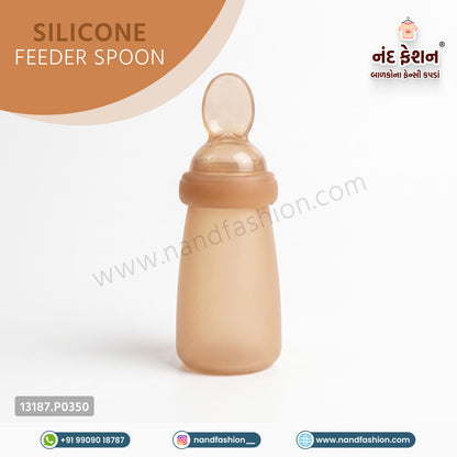Baby Silicon Feeder Spoon