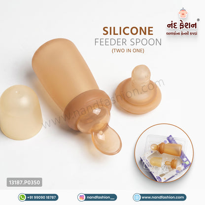 Baby Silicon Feeder Spoon