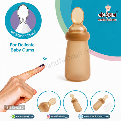 Baby Silicon Feeder Spoon