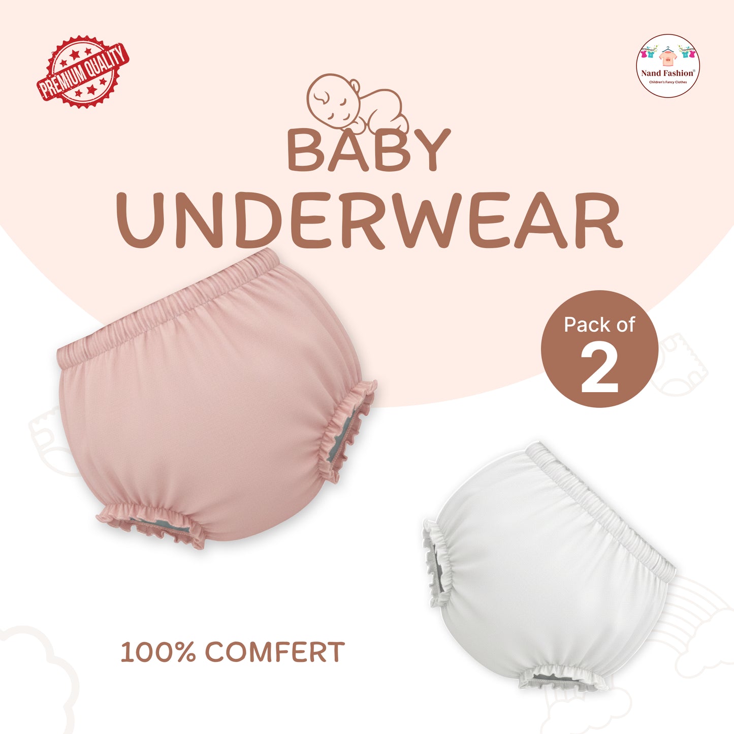 Baby Underwear (Pack of 2)