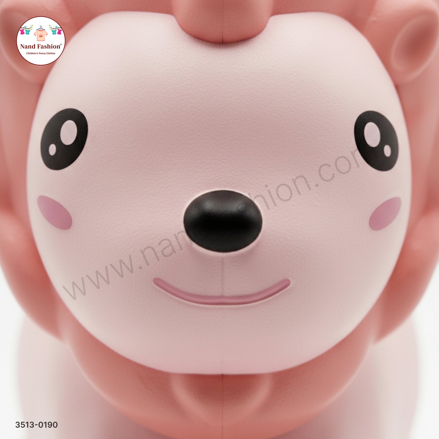 Cute Pink Lion Shape Pull Back Car Toy for Kids