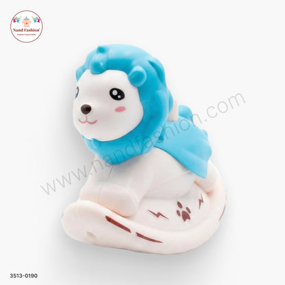Cute Lion Shape Pull Back Car Toy for Kids