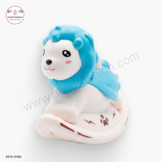 Cute Lion Shape Pull Back Car Toy for Kids