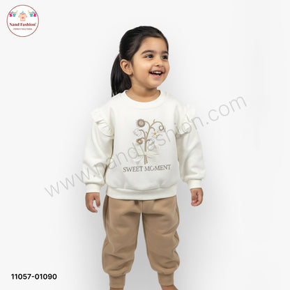 Winters Girl Sweatshirt & Pant Set