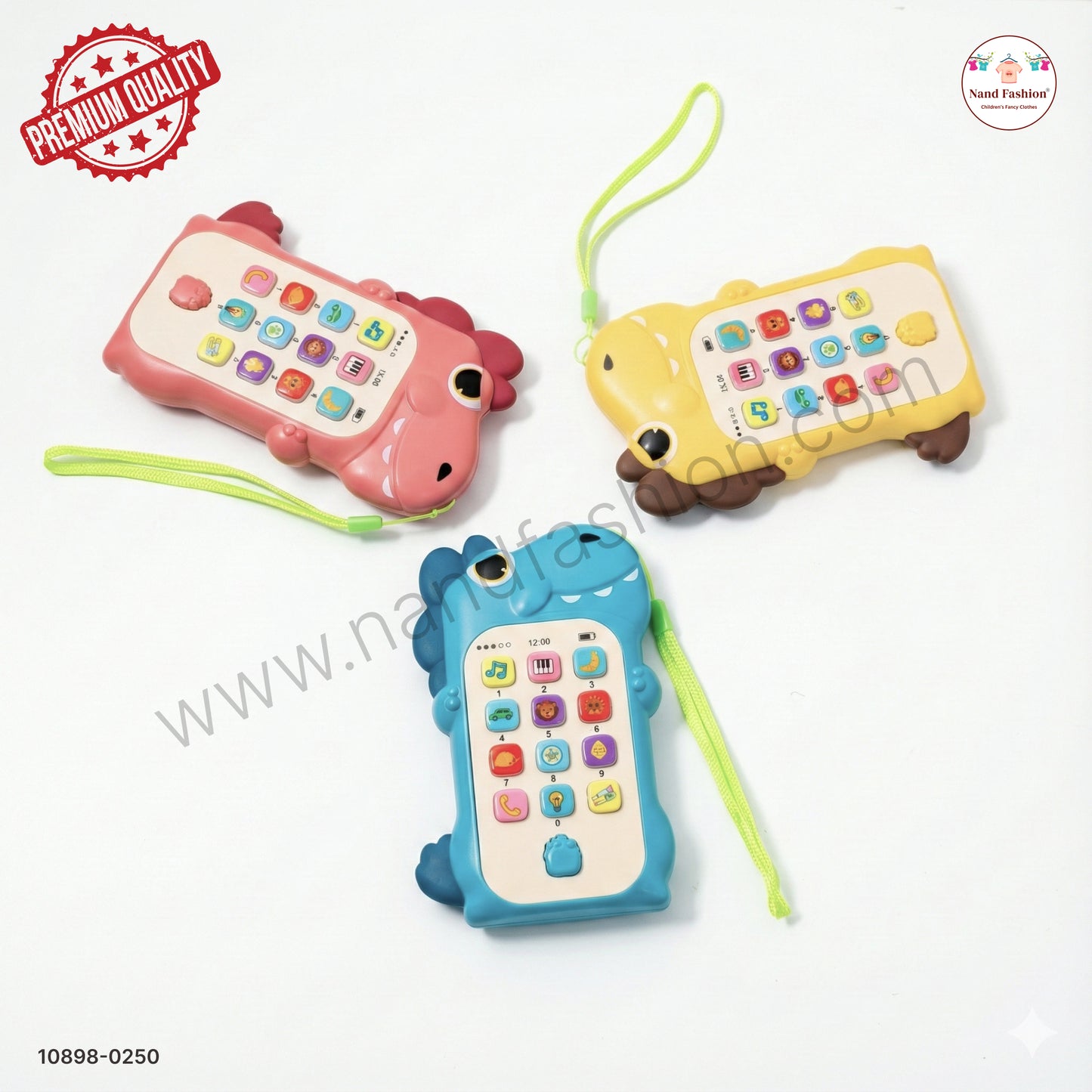 Kids Musical Mobile Phone Toy with Animal Shape Design | Learning & Sound Toy for Toddlers